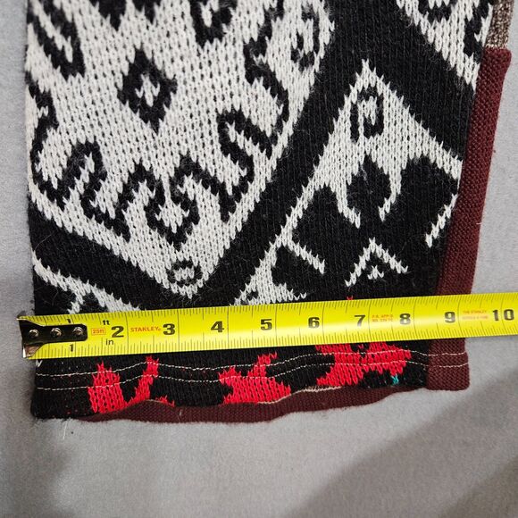 RCYCLD Pants Women S Patchwork Sweater Boho Hippie Loungewear - Picture 4 of 8